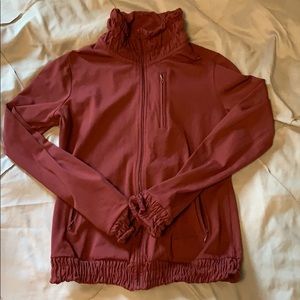 Prana jacket. Maroon. Size small.